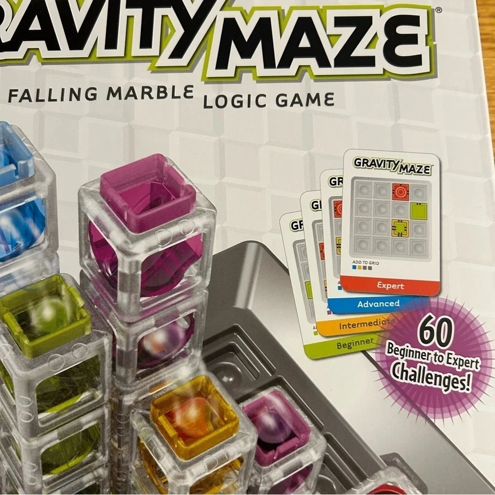 Think! Gravity Maze Marble Run Logic Game